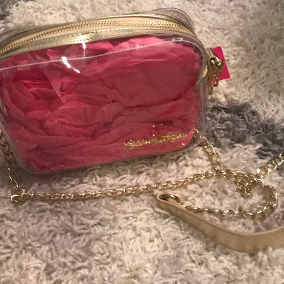 lilly pulitzer clear bolsa